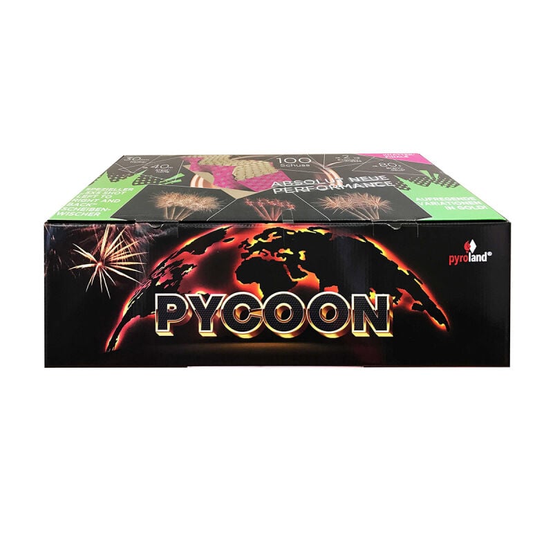 Jetzt Pycoon 100-Schuss-Feuerwerkverbund ab 161.49€ bestellen