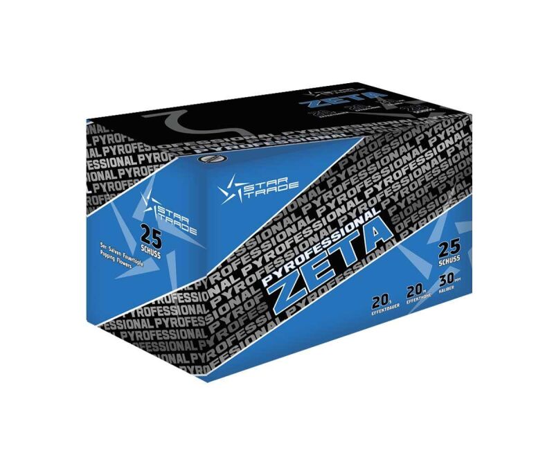 Jetzt Pyrofessional ZETA 25-Schuss-Feuerwerk-Batterie ab 39.99€ bestellen