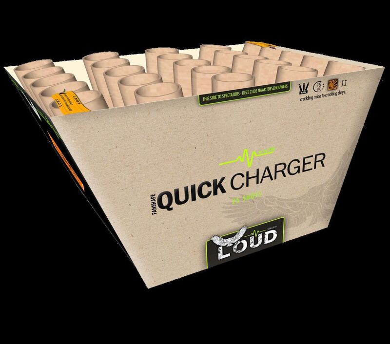 Jetzt Quick Charger 25-Schuss-Feuerwerk-Batterie 8er Pack (Stahlkäfig) ab 295.99€ bestellen