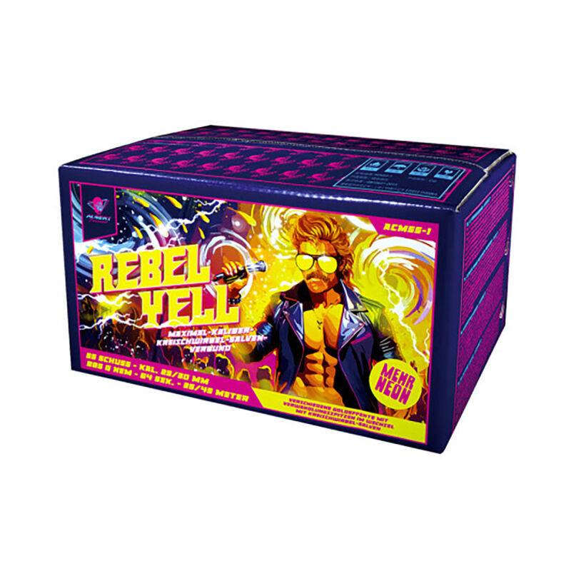 Jetzt Rebel Yell 55-Schuss-Verbundfeuerwerk ab 84.99€ bestellen