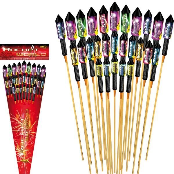 Jetzt Rocket World 27-teiliges-Raketensortiment ab 56.99€ bestellen