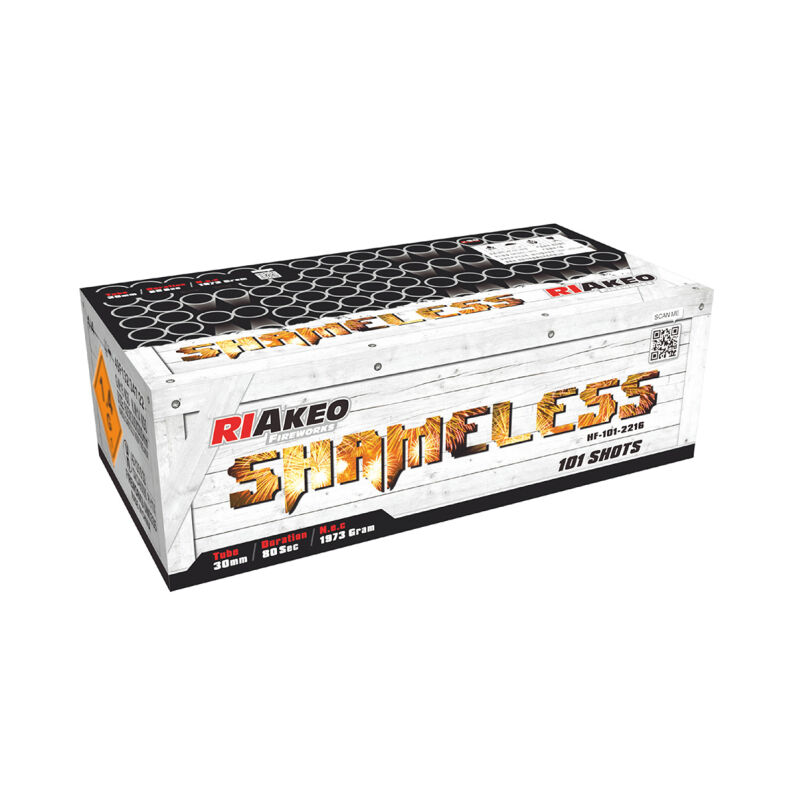 Jetzt Shameless 101-Schuss-Feuerwerkverbund (Stahlkäfig) ab 165.74€ bestellen