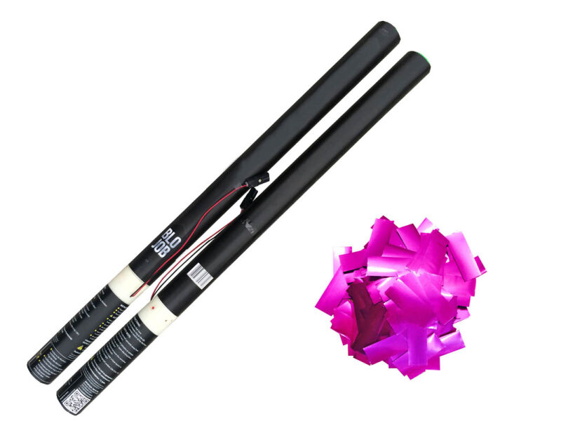 Jetzt Shrink Pink 80cm elektrisch (Black Label) Metallicflitter pink ab 1.91€ bestellen