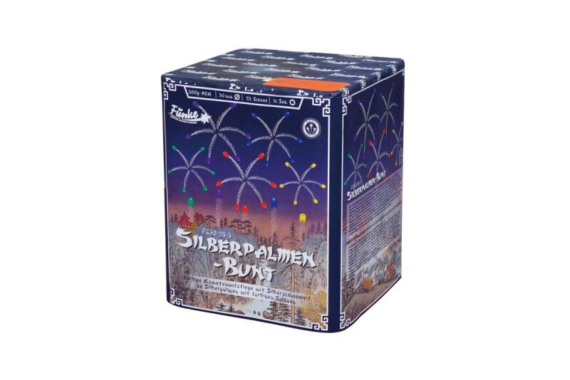 Jetzt Silberpalmen-Blinker 16-Schuss-Feuerwerk-Batterie ab 34.99€ bestellen