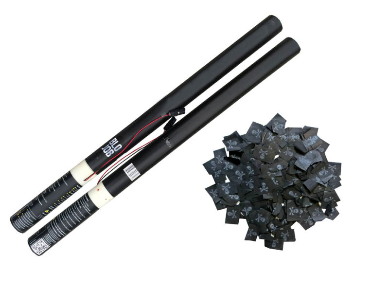 Jetzt Skullrich 80cm Papierflitter Piratenflagge elektrisch (Black Label) ab 14.99€ bestellen