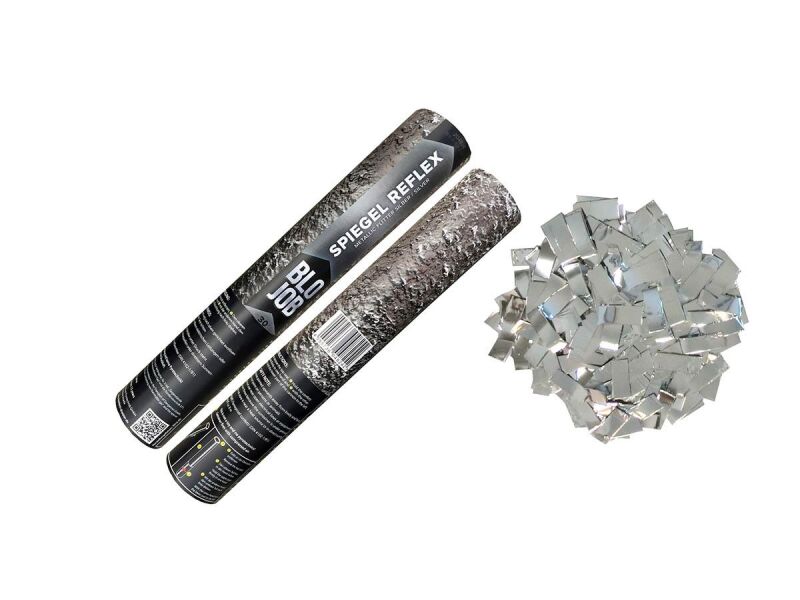 Jetzt Spiegel Reflex 30cm Metallicflitter silber ab 3.99€ bestellen