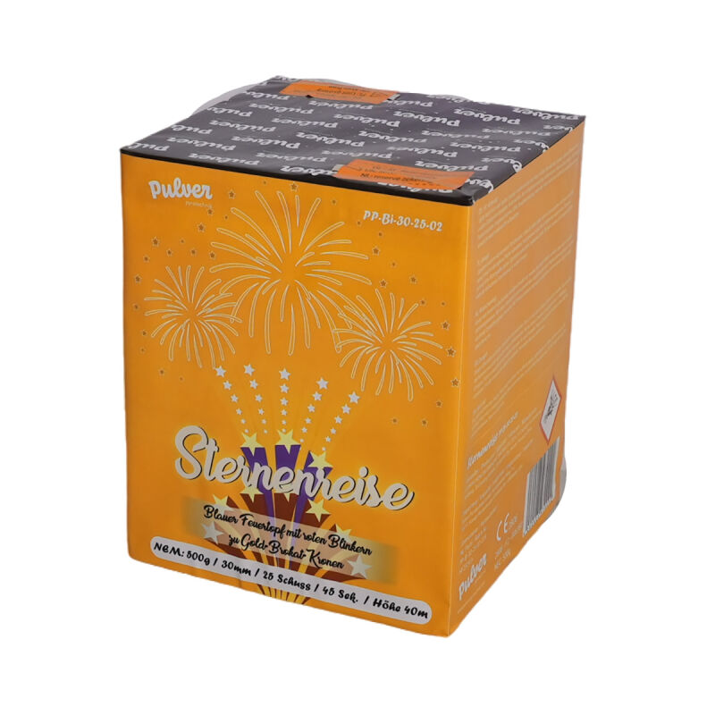 Jetzt Sternenreise 25-Schuss-Feuerwerk-Batterie ab 45.04€ bestellen