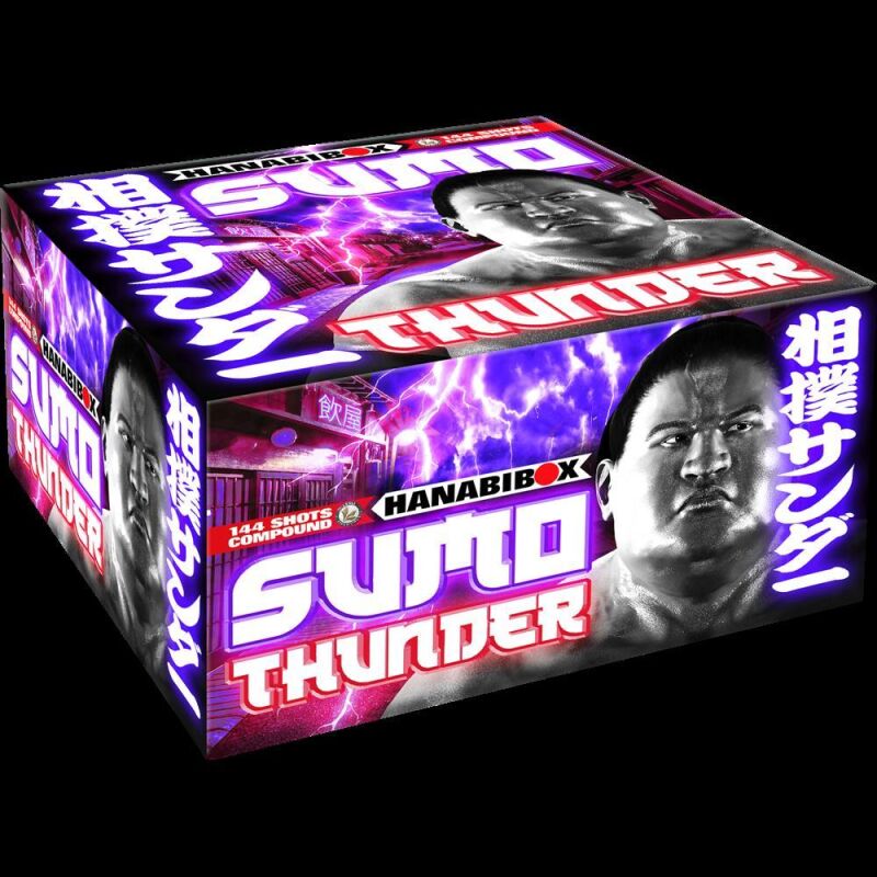 Jetzt Sumo Thunder 144-Schuss-Feuerwerkverbund (Stahlkäfig) ab 139.99€ bestellen