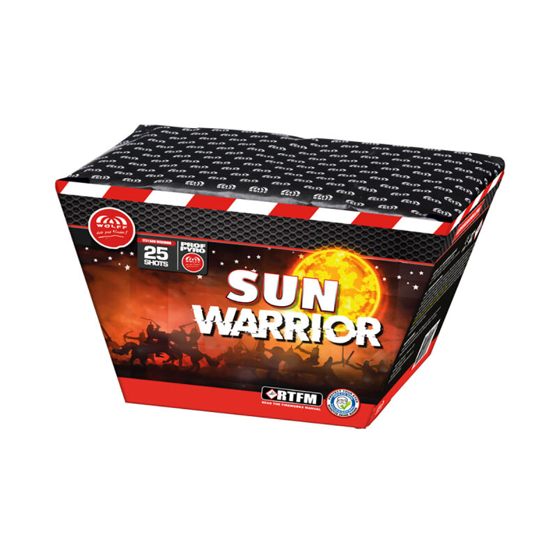 Jetzt Sun Warrior 25-Schuss-Feuerwerk-Batterie ab 34.84€ bestellen