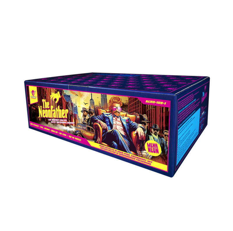 Jetzt The Neonfather 103-Schuss-Feuerwerkverbund ab 96.89€ bestellen