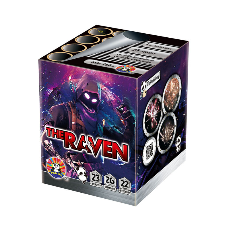 Jetzt The Raven 23-Schuss-Feuerwerkbatterie ab 14.5€ bestellen