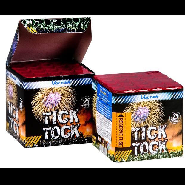 Jetzt Tick Tock 25-Schuss-Feuerwerk-Batterie ab 16.99€ bestellen