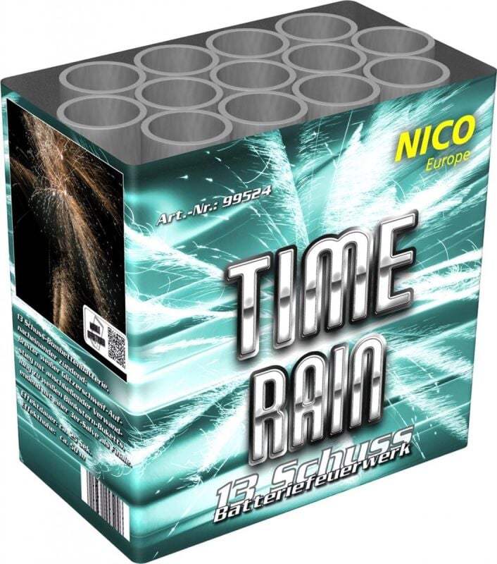 Jetzt Time Rain 13-Schuss-Feuerwerk-Batterie ab 21.24€ bestellen