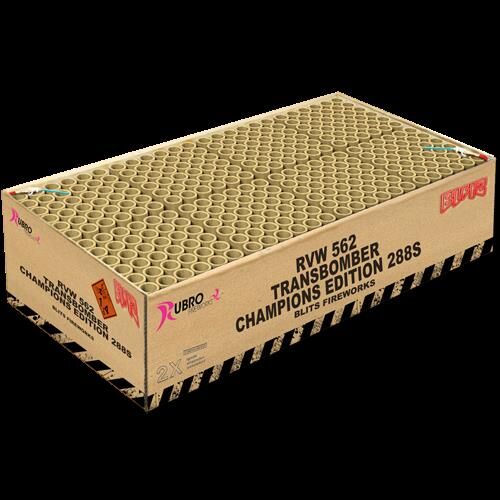 Jetzt Transbomber Champions Edition 288-Schuss-Feuerwerkverbund ab 194.99€ bestellen