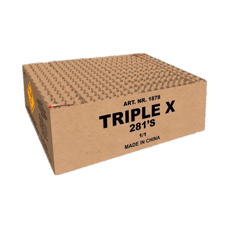 Jetzt Triple X 281-Schuss-Feuerwerkverbund (Double Compound) ab 297.49€ bestellen