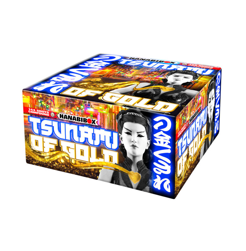 Jetzt Tsunami Of Gold 144-Schuss-Feuerwerkverbund (Stahlkäfig) ab 118.99€ bestellen