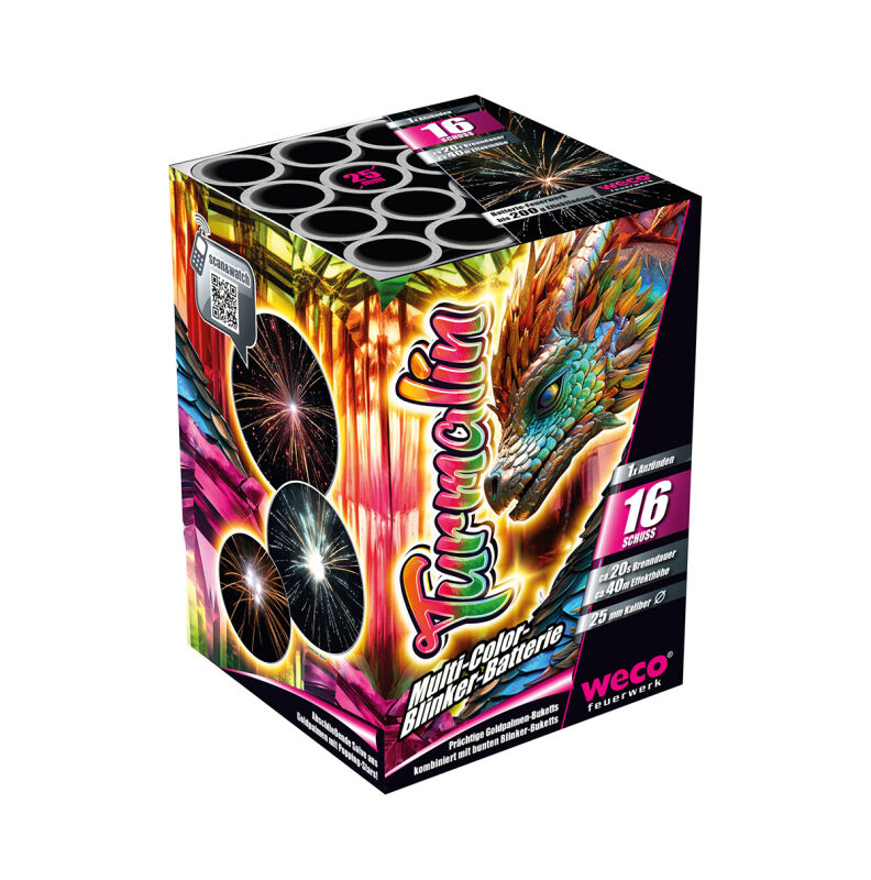 Jetzt Turmalin 16-Schuss-Feuerwerk-Batterie ab 16.99€ bestellen
