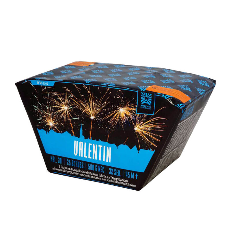 Jetzt Valentin 25-Schuss-Feuerwerk-Batterie ab 33.99€ bestellen