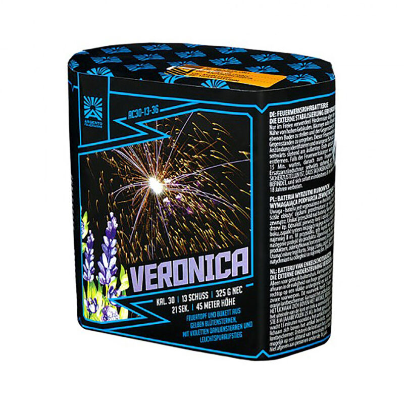 Jetzt Veronica 13-Schuss-Feuerwerk-Batterie ab 19.54€ bestellen