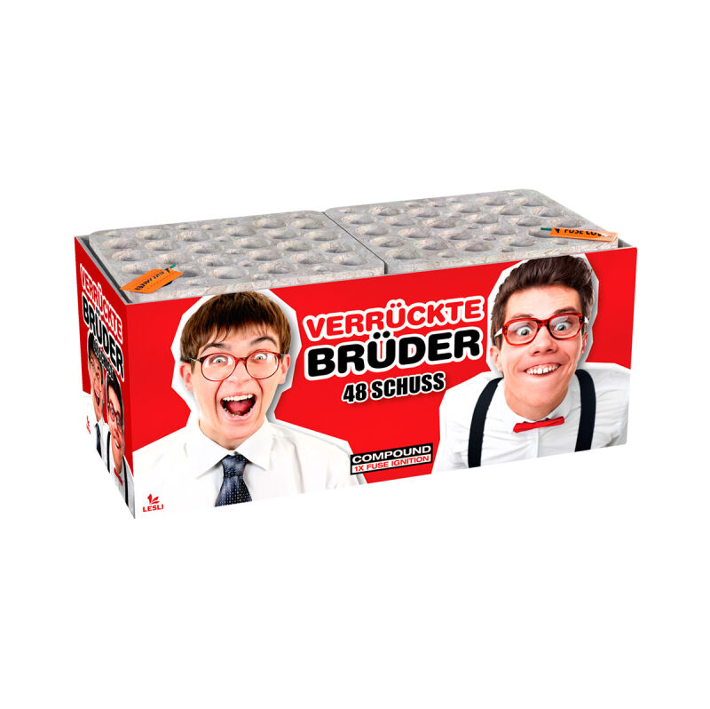 Jetzt Verrückte Brüder 48-Schuss-Feuerwerkverbund ab 23.79€ bestellen