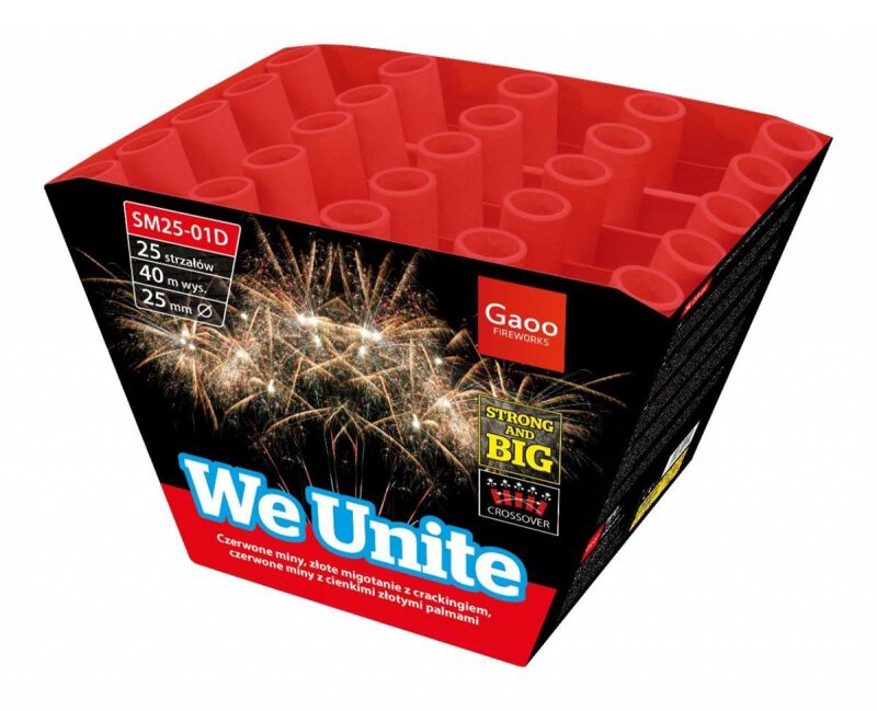 Jetzt We Unite 25-Schuss-Feuerwerk-Batterie ab 27.19€ bestellen
