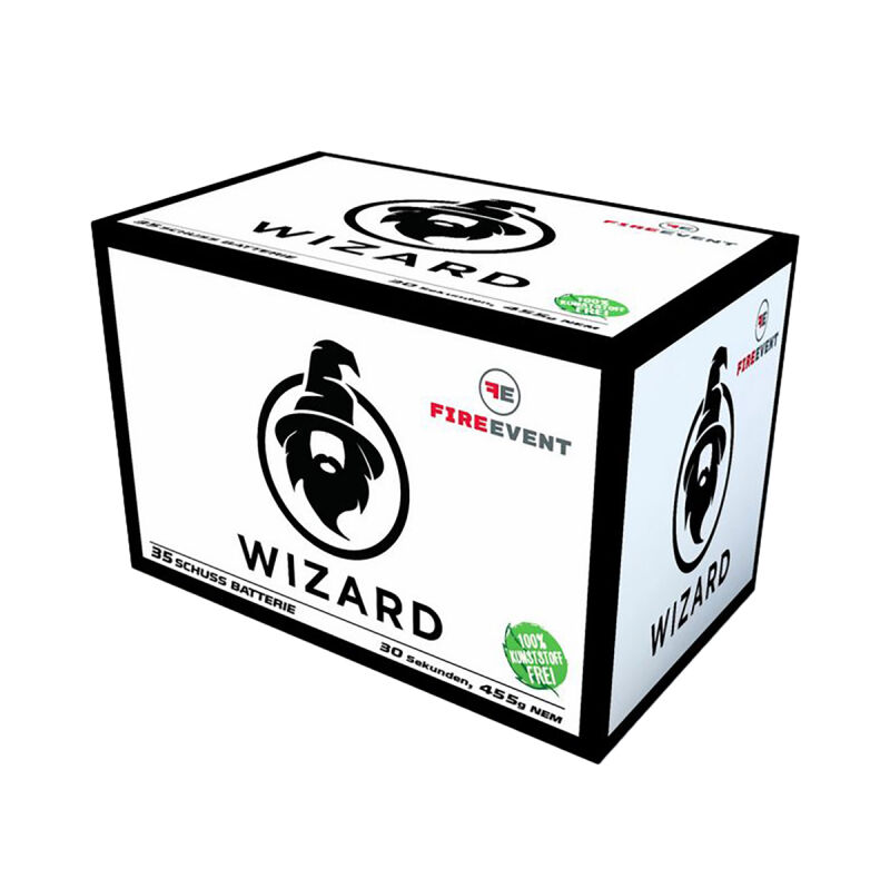 Jetzt Wizard 35-Schuss-Feuerwerkbatterie ab 50.99€ bestellen