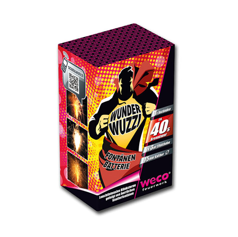 Jetzt Wunderwuzzi Fontänen-Batterie ab 3.83€ bestellen