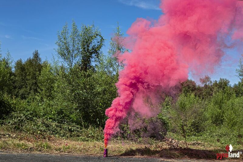 Jetzt XL Rauchprojektor Pink 60s-80s ab 6.99€ bestellen