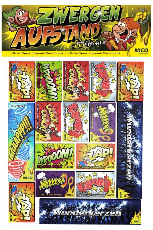 Jetzt Zwergenaufstand 16-teiliges-Sortiment ab 16.99€ bestellen