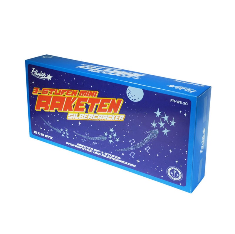 Jetzt 3-Stufen Mini-Raketen Silbercracker 10er Set ab 3.83€ bestellen