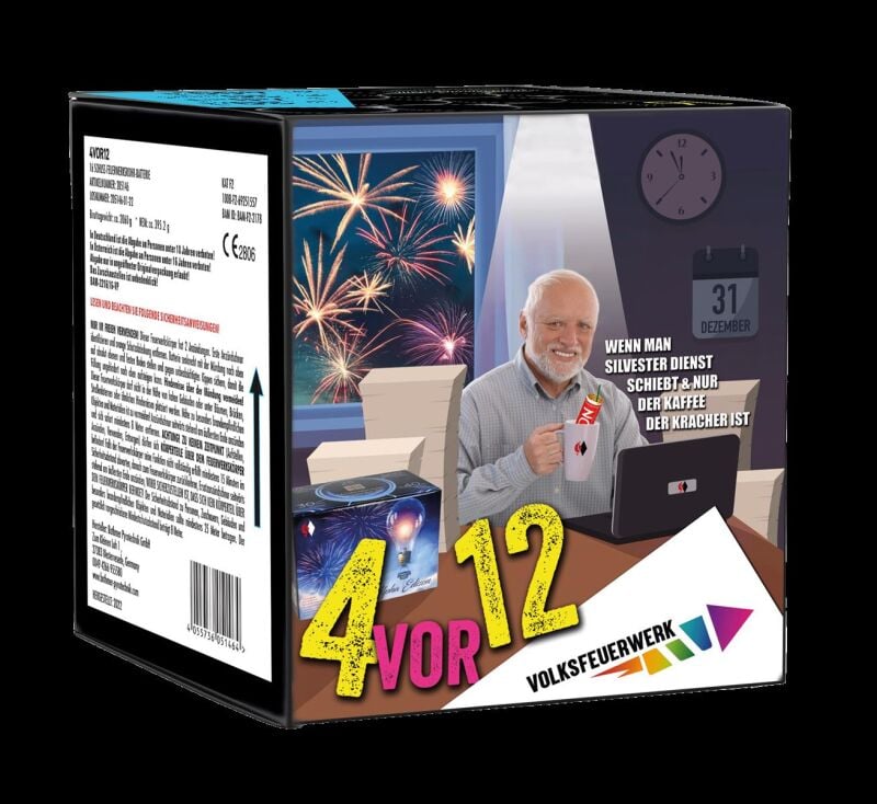 Jetzt 4 vor 12 16-Schuss-Feuerwerk-Batterie ab 22.09€ bestellen