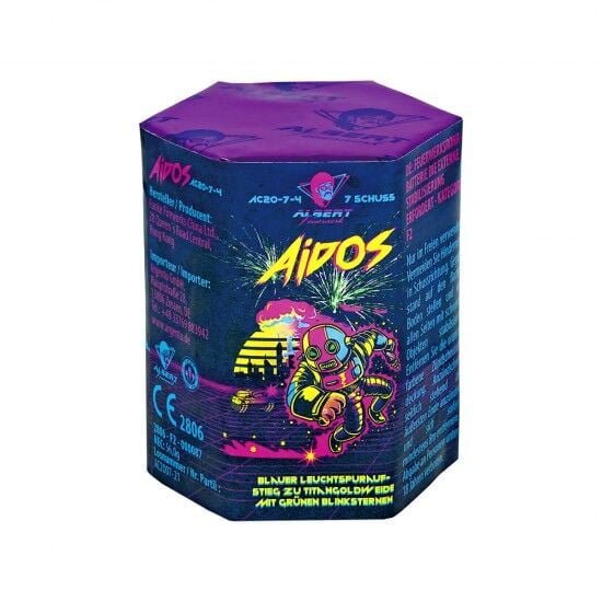 Jetzt Aidos 7-Schuss-Feuerwerk-Batterie ab 3.9€ bestellen