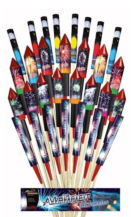 Jetzt Airliner 30-teiliges-Raketen-Sortiment ab 26.99€ bestellen