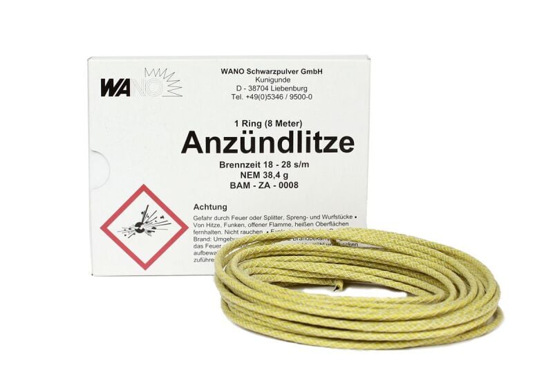 Jetzt Anzündlitze gelb, 18-28s/m, 8m Rolle ab 28.99€ bestellen