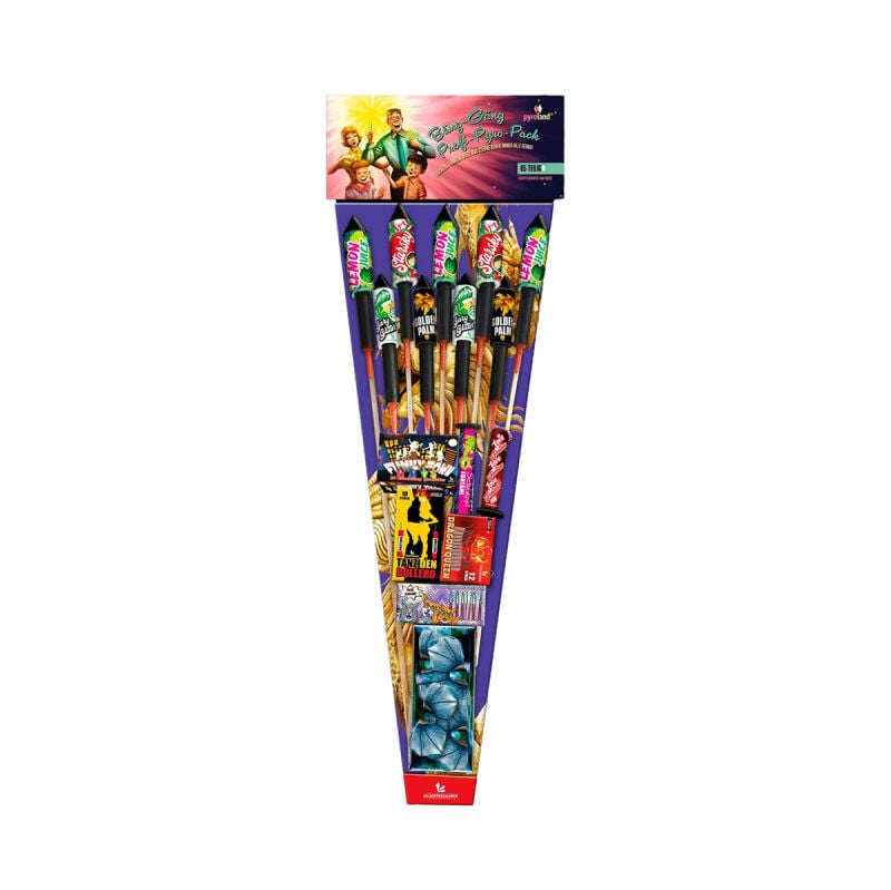 Jetzt Bäng-Gäng Profi-Pyro-Pack 65-teiliges-Familiensortiment ab 20.39€ bestellen