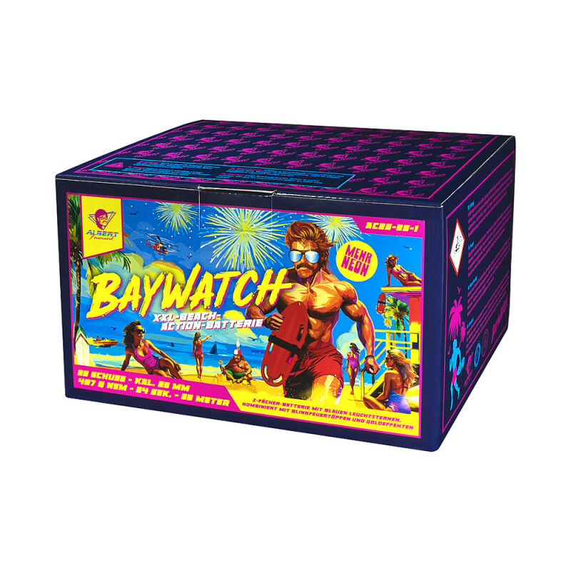 Jetzt Baywatch 35-Schuss-Feuerwerk-Batterie ab 22.5€ bestellen