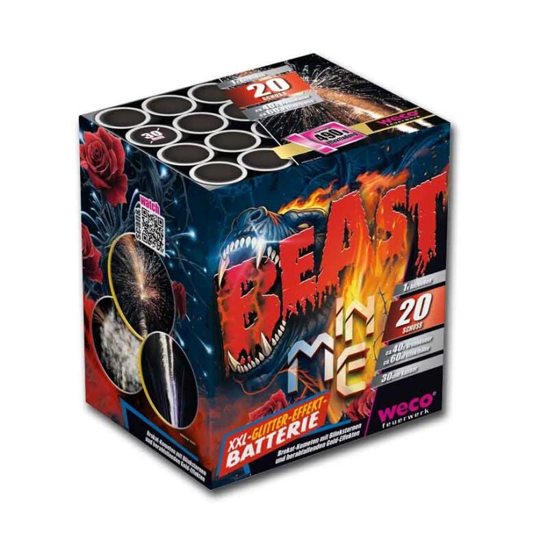 Jetzt Beast in Me 20-Schuss-Feuerwerk-Batterie ab 33.99€ bestellen