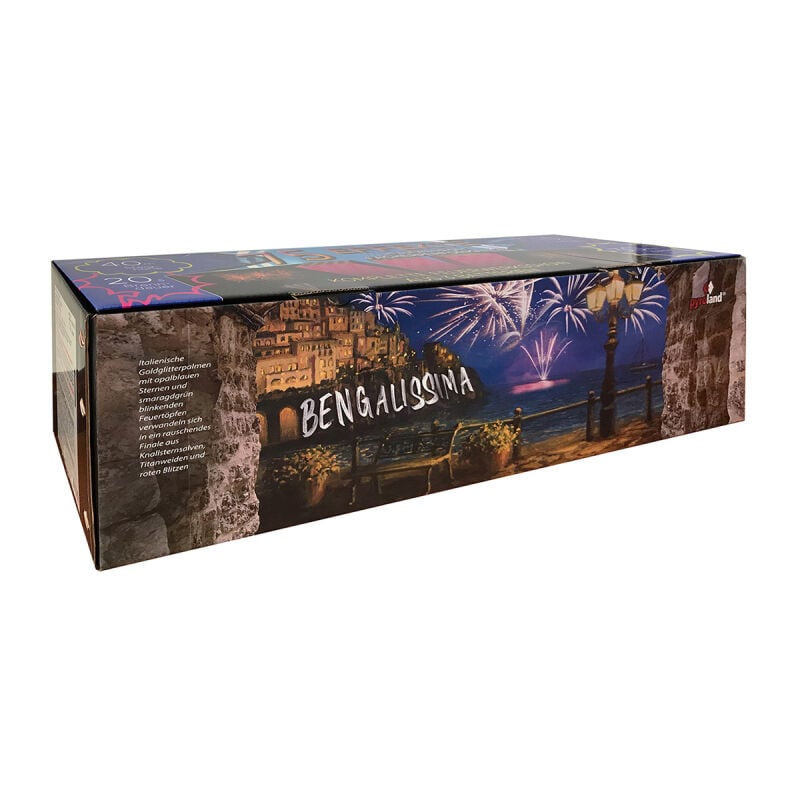 Jetzt Bengalissima 75-Schuss-Feuerwerkverbund ab 163.19€ bestellen
