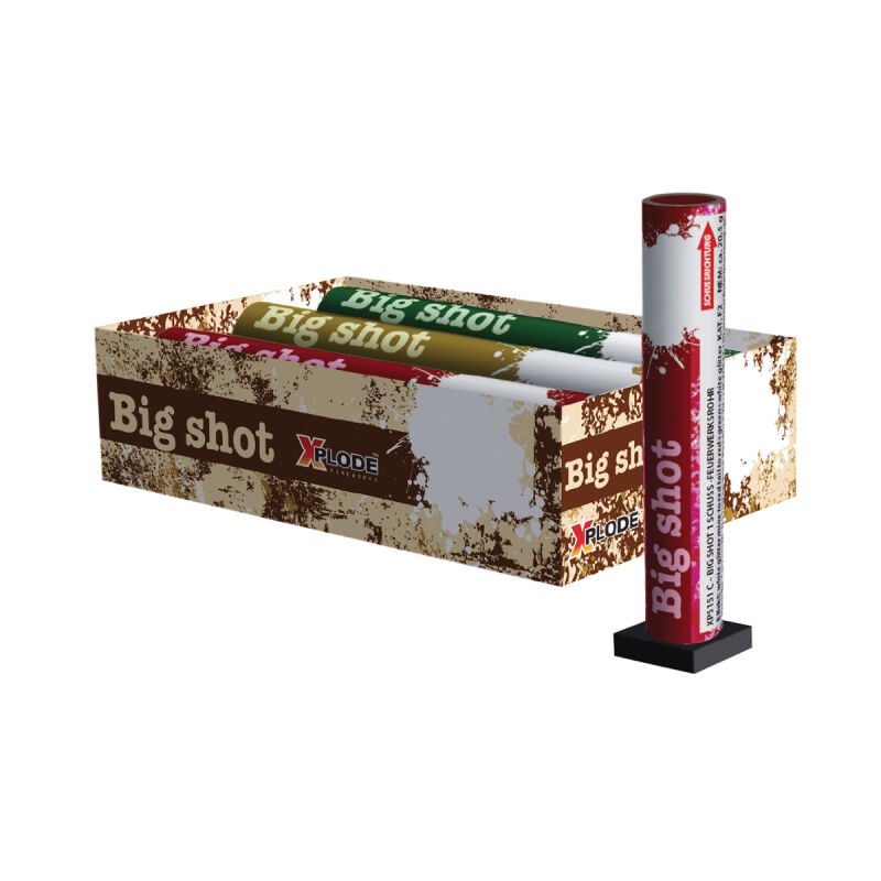 Jetzt Big Shot Bombenrohre 3er ab 9.78€ bestellen