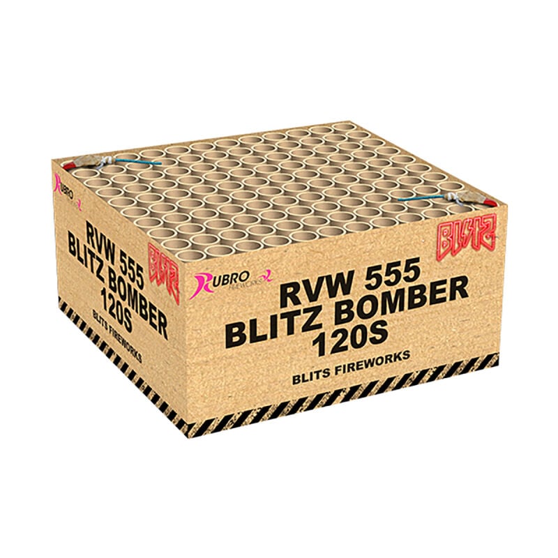 Jetzt Blitz Bomber 120-Schuss-Feuerwerkverbund ab 99€ bestellen