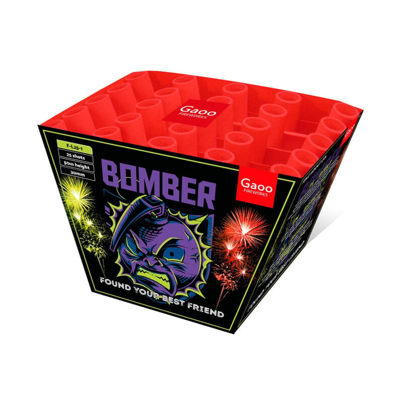 Jetzt Bomber 25-Schuss-Feuerwerk-Batterie ab 57.79€ bestellen