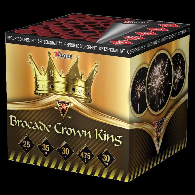Jetzt Brocade Crown King 25-Schuss-Feuerwerk-Batterie ab 27.99€ bestellen