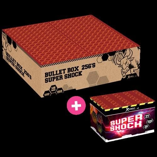 Jetzt Bullet Box + Super Shock 290-Schuss-Feuerwerkverbund ab 109.99€ bestellen