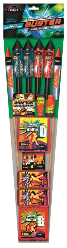 Jetzt Buster 200-teiliges-Familien-Sortiment ab 9.99€ bestellen