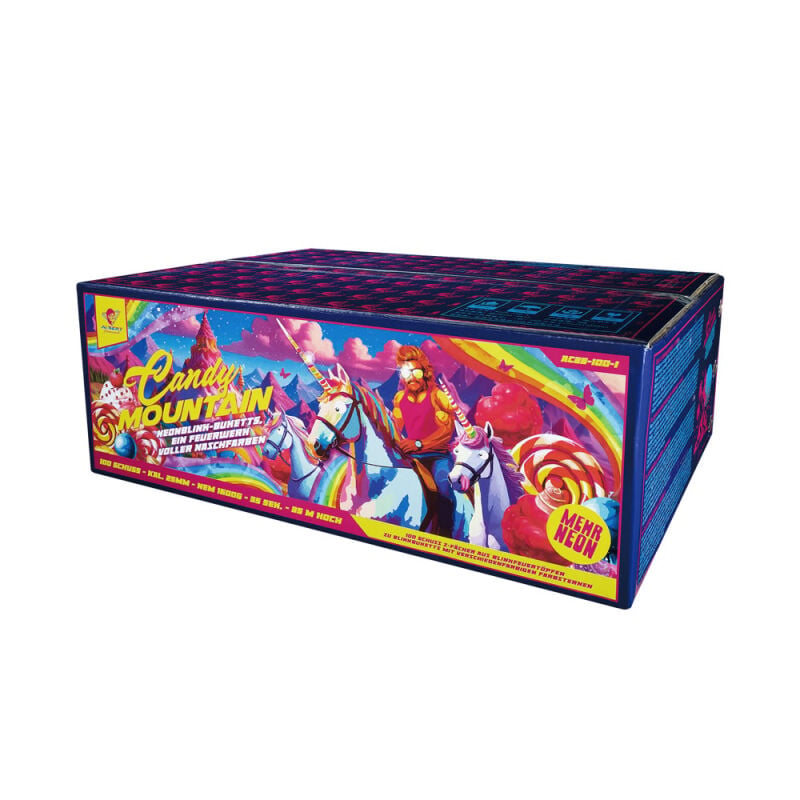 Jetzt Candy Mountain 100-Schuss-Feuerwerkverbund ab 121.54€ bestellen