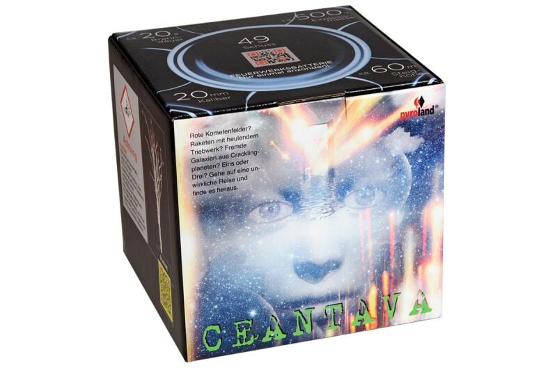Jetzt Ceantava 49-Schuss-Feuerwerk-Batterie ab 42.49€ bestellen