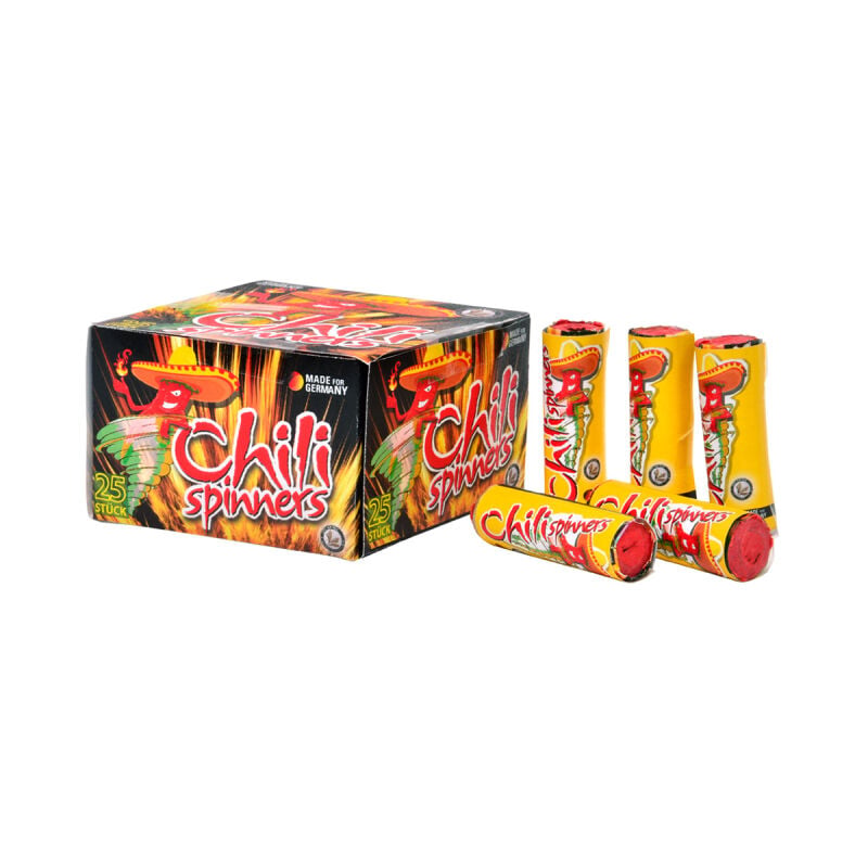 Jetzt Chili Spinners - Bodenwirbel 25 Stück ab 3.39€ bestellen