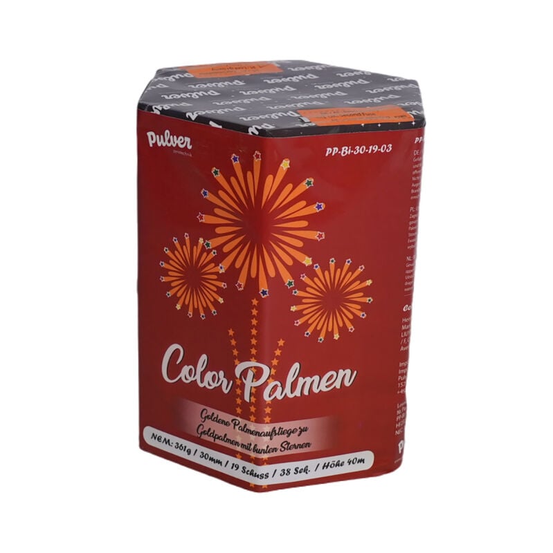 Jetzt Color Palmen 19-Schuss-Feuerwerk-Batterie ab 33.99€ bestellen