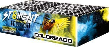 Jetzt Coloreado 144-Schuss-Feuerwerkverbund ab 135.99€ bestellen