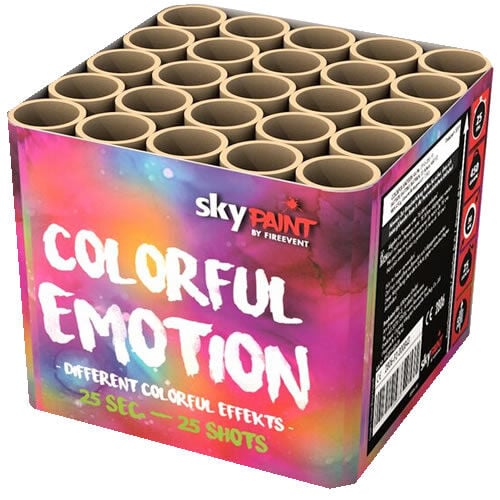 Jetzt Colorful Emotions 25-Schuss-Feuerwerkbatterie ab 36.54€ bestellen